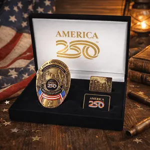 Legacy of Liberty: Official America250™ Anniversary Badge & Pin Collector Set