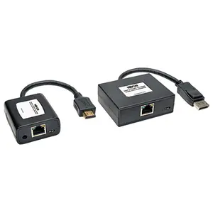 Tripp Lite TRL-B1501A1HDMI Active DisplayPort to HDMI Over Cat5-Cat6 Extender Kit, Computer Accessories, Cable, USB, Stereo