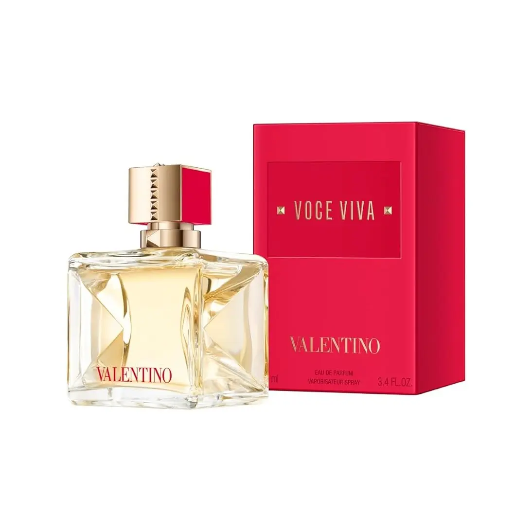 Valentino Voce Viva Eau de Parfum Spray for Women 3.4 oz - Mandarin Orange, Bergamot and Ginger Notes Valentino Voce Viva Eau de Parfum Spray for Women 3.4 oz - Mandarin Orange, Bergamot and Ginger Notes
