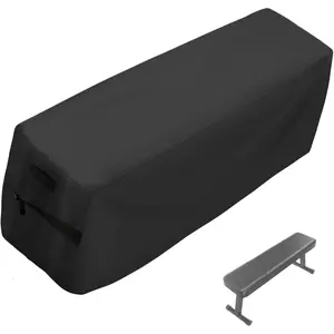 Weight Bench Cover - Exercise Workout Bench Cover Waterproof Protective Covers for Sit-Up Board, Black