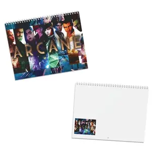 Arcane 2026 Wall Calendar, Jinx, Vi, Ekko, Caitlyn & More, Perfect New Year Gift for Arcane Fans, Arcane 2 Calendar, Anime Fan Gift