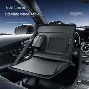 Car storage bag, multifunctional car steering wheel small table, tablet laptop stand, car storage