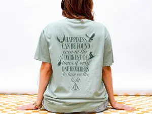 Bookish Quote Comfort Colors Shirt - HP Wizard Quote Shirt - Universal Shirt - Magical Book Shirt
