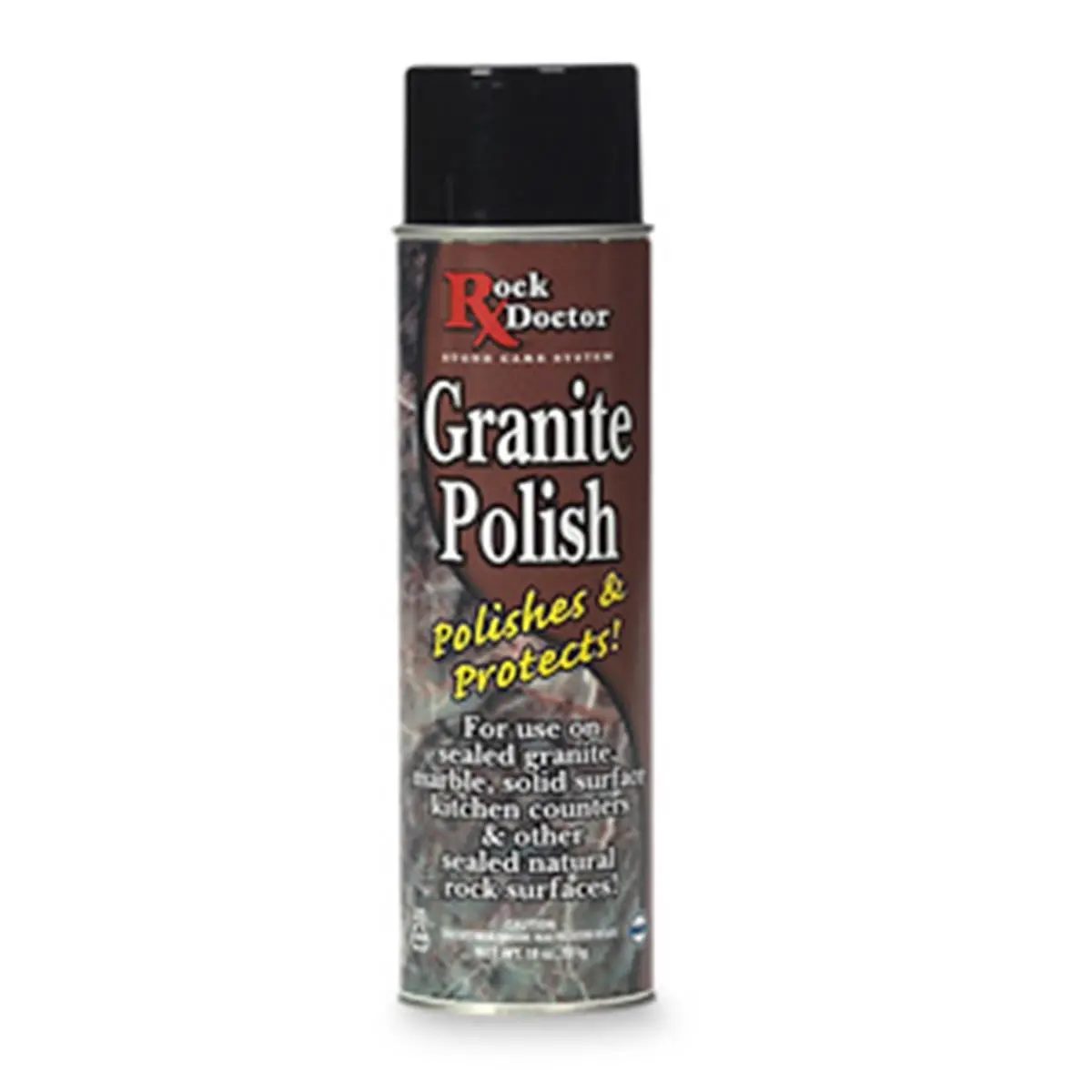 212 MAIN ROCK DOCTOR 35105 Granite Polish - 18oz, Case of 6, Wax, Household Cleaner for Kitchen Surfaces, Enhances and Protects Granite