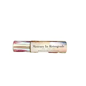 Mercury In Retrograde Roll-On Oil, Astrology Oil, Crystals For Protection
