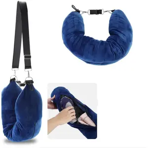 Travel Refillable Multifunctional U-shaped Pillow