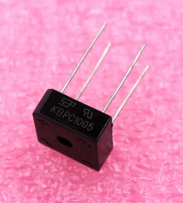 KBPC1005 Bridge Rectifier - 50V 3A Max, Rectifies AC, Household Appliance Parts & Accessories