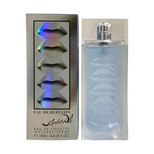 Salvador Dali Eau de Ruby Lips Women's Floral Fruity EDT Perfume for Women, 3.4 fl oz, Single Item, New in Box, Perfumes For Women
