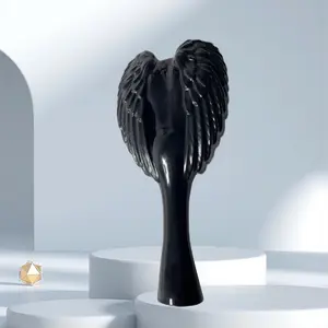 Angel Comb for Women, Abs Eco-Friendly Material, Wing Design Massage Comb, Scalp Care, Portable Hair Smoother, Suitable for All Hair Types