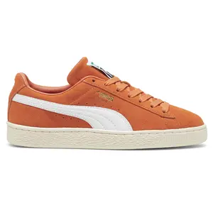 PUMA Mens Suede Classic Lace Up Sneakers Shoes Casual - Orange