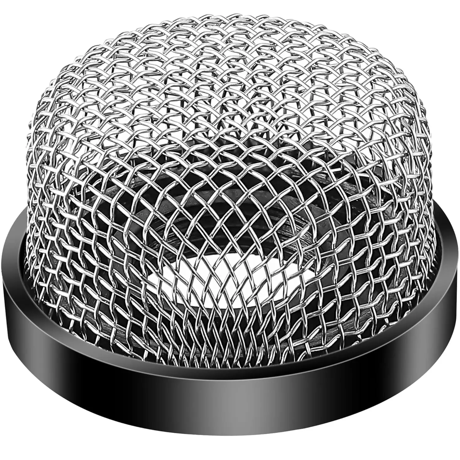 3/4 Inch-14 Stainless Steel Mesh Strainer for Livewell Pumps, 1 Pack | Blocks Debris & Fish Scales, Corrosion-Resistant Mesh, Molded PVC Base, For Aerator Pumps, HVAC Drains & Garden Hoses