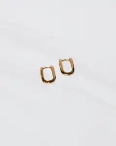 U-Shaped Clasp Earrings