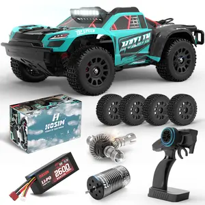 HOSIM RC Car 1/14 Scale MOXLIN M13 Fast 50 MPH 4X4 All Terrain Off Road Hobby Electric Monster Truck Remote Control Bulldozer with 2847 3100kv Motor & 45A ESC