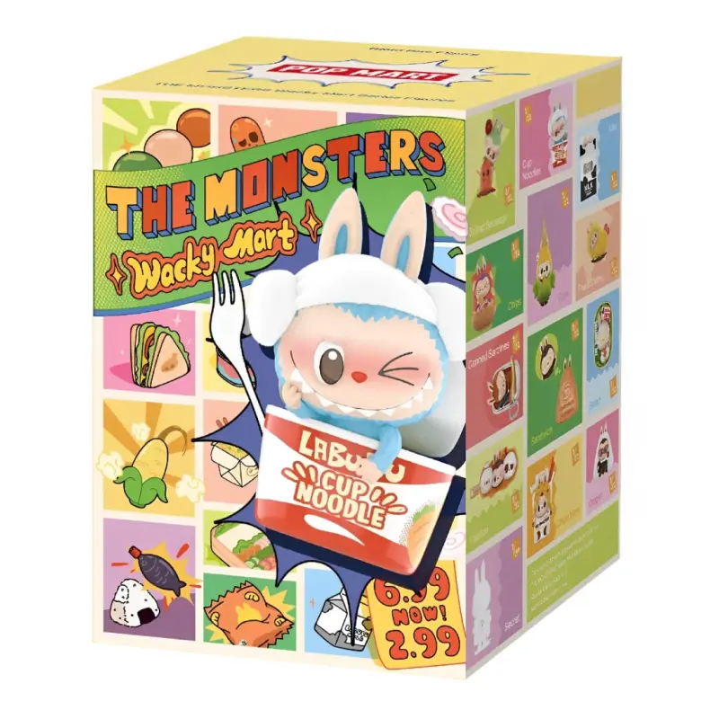 Pop Mart The Monsters Labubu Wacky Mart SEALED BLIND BOX - OPENED BOXES ARE NON-REFUNDABLE
