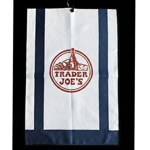 TJ Tote Bag-  Small 16" x 24" Tour Caddy Towel for Golfers, Portable Absorbent Sports Towel for Tour Golf Bag Use Scotty