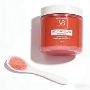 VB 100g Azucar Glow Sugar Exfoliator Mild Polish for Brightening and Smoothing Skin