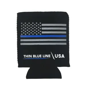 Thin Blue Line Can Koozie