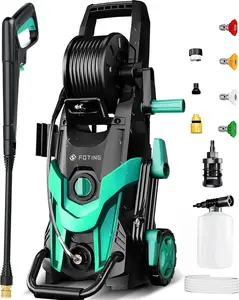 FOTING Pressure Wash 4500 PSI, 3.2 GPM Electric Pressure Washer with 4 Nozzles
