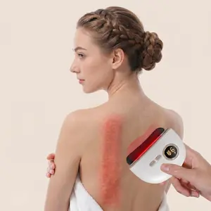 [FLASH SALE] Electric Bian Stone Gua Sha Facial Massager, 6-in-1 Professional Face Sculpting Tool with 9 Heat Levels, Red Light, Ideal Women's Self-Care Gift for Snatched Jawline, Radiant Glow