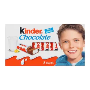 Kinder Chocolate Bar Rich in milk(8 Bars)