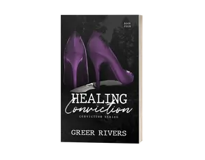 Healing Conviction Greer Rivers - Signed Paperback Grumpy Sunshine, One Bed, Road Trip Romantic Suspense - Fourth Novel in Conviction Series