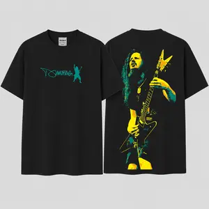 Gildan 5000 Dimebag Darrell Pantera On Stage Collage Heavy Metal Shirt, Unisex Oversize Heavyweight Cotton T-shirt, Gift For Fans, Gift For Rock Music Lovers