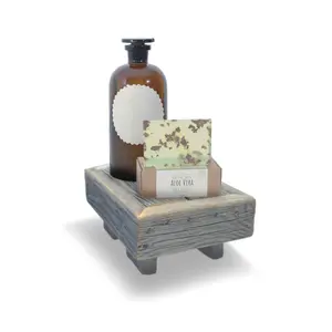 Reclaimed Wood Riser for Display