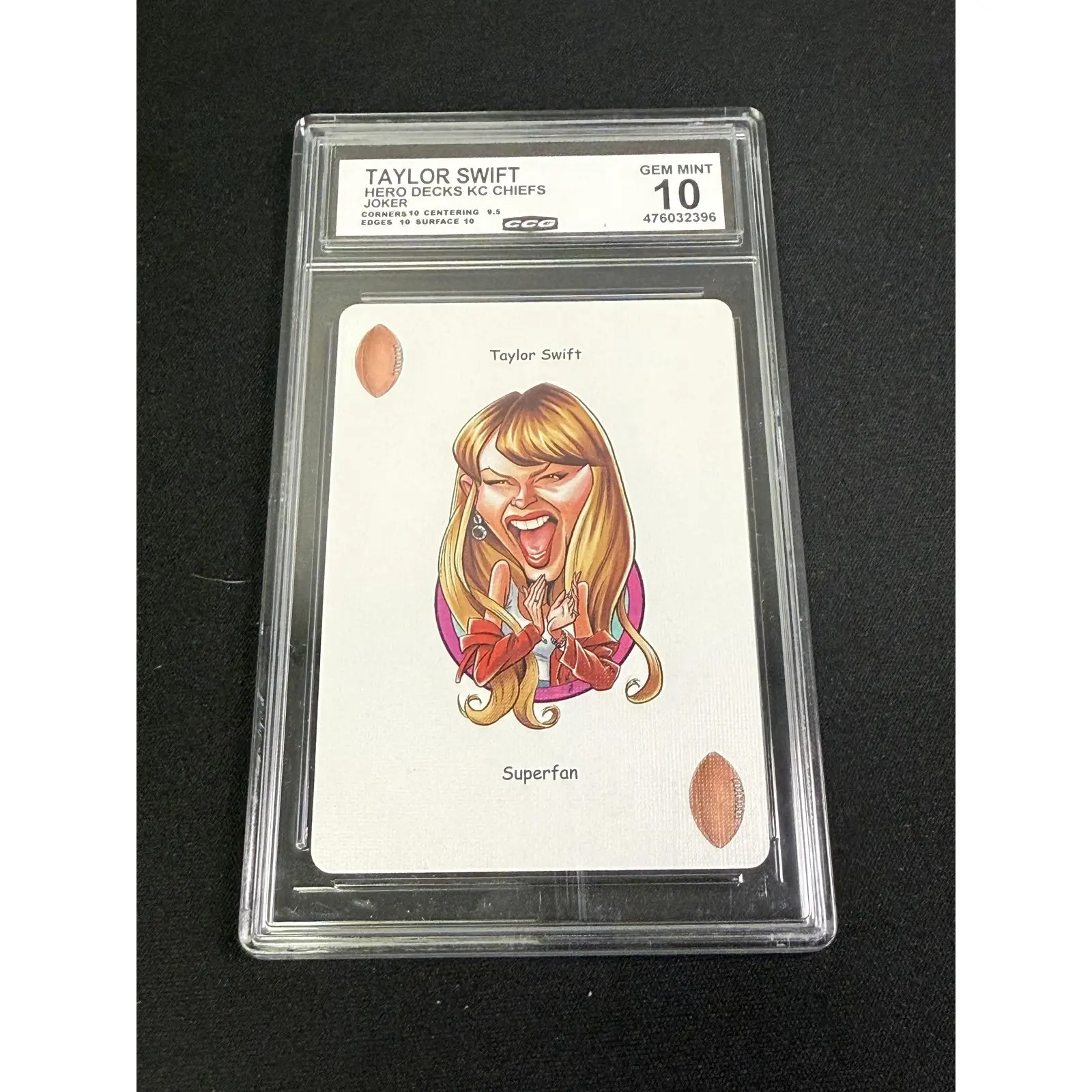 Taylor Swift Hero Decks KC Chiefs CCG 10