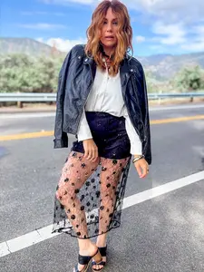 Dance Til Dawn Sequence Skirt
