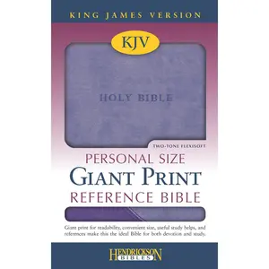 USED-Personal Size Giant Print Reference Bible-KJV by Hendrickson (Unknown)