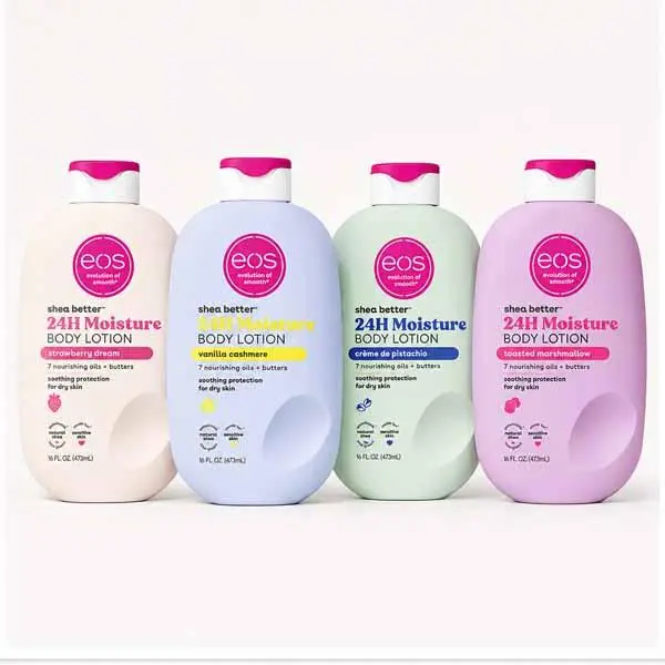 Hot Sale 2026!!! eos Shea Better Body Lotion- Strawberry Dream, with Natural Shea, 16 fl oz