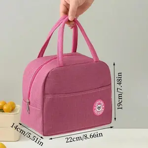 Fashion Lunch Bag, Lunch Bag for Men Women, Large Capacity Reusable Lunch Tote Bag Leakproof Insulated Cooler Container Lunch Box Adult Lunch Bag for Work, Picnic, Travel, Beach