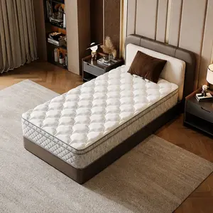 ARCH 12-Inch Twin Size Hybrid Foam Mattress (39.00" W x 75.00" D x 12.00" H) - CertiPUR-US, OEKO-TEX, Medium Firm, Pocket Spring, Zoned Support, Pressure Relief, Cool Sleep, Motion Isolation, Easy Setup, Grey/White Options, for Bedroom/Dormitory, Memory F
