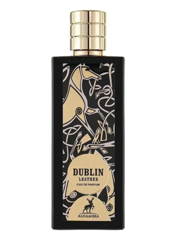 Maison Alhambra Dublin Leather Parfum 100ml Bold Sophisticated Unisex Leather Scent Long Lasting Arabic Inspired Fragrance Perfumes Arabia Elegant Edp