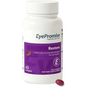 Restore Eye Health Supplements - 60 Softgels, 30-Day Supply - Omega 3 Supplement for Aging Eyes with Lutein and Zeaxanthin, Fish Oil, EPA, DHA & Eye Vitamins and Nutrients