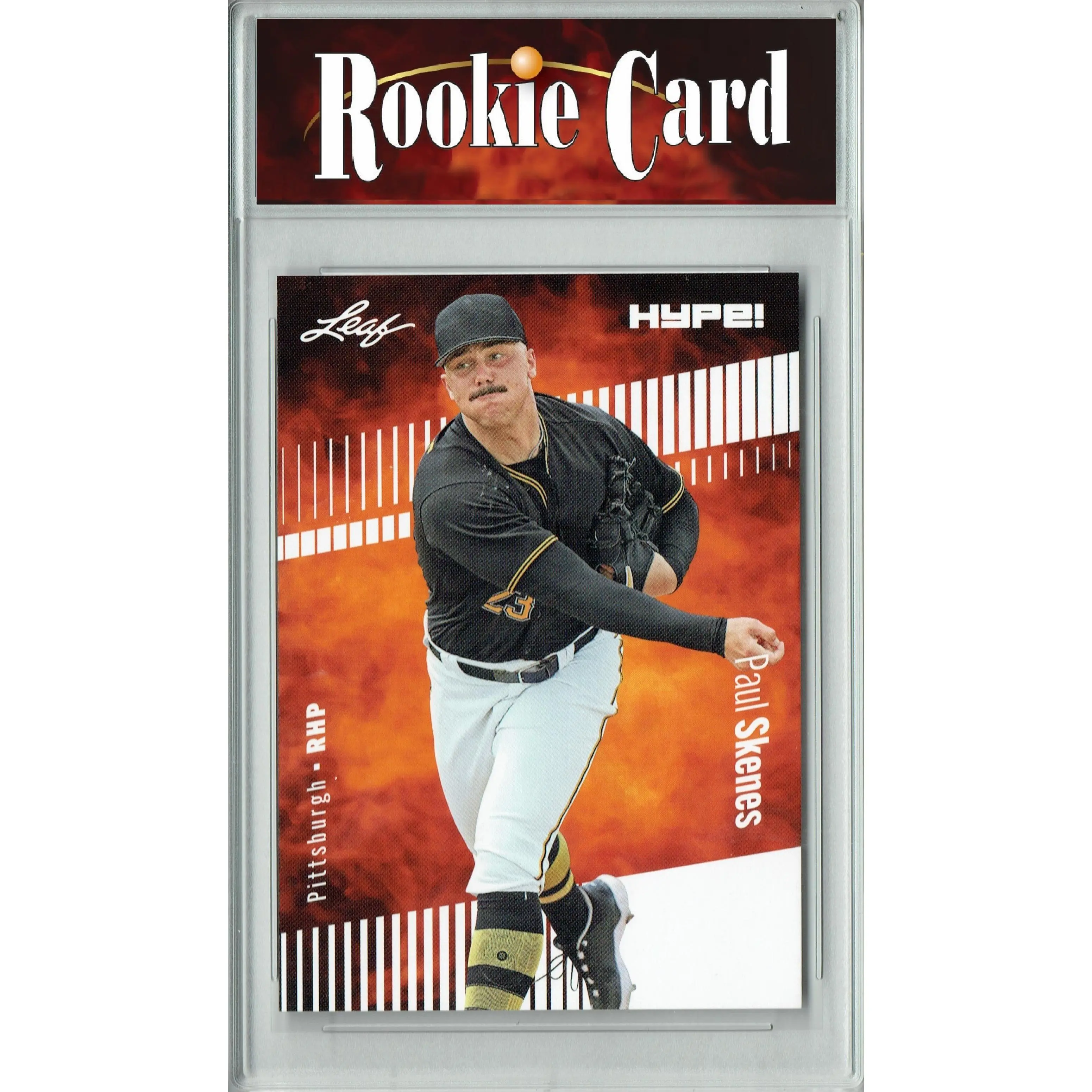 Certified Mint Paul Skenes 2023 Leaf HYPE 132 Only 5000 Made Rookie Card Pittsburgh Pirates
