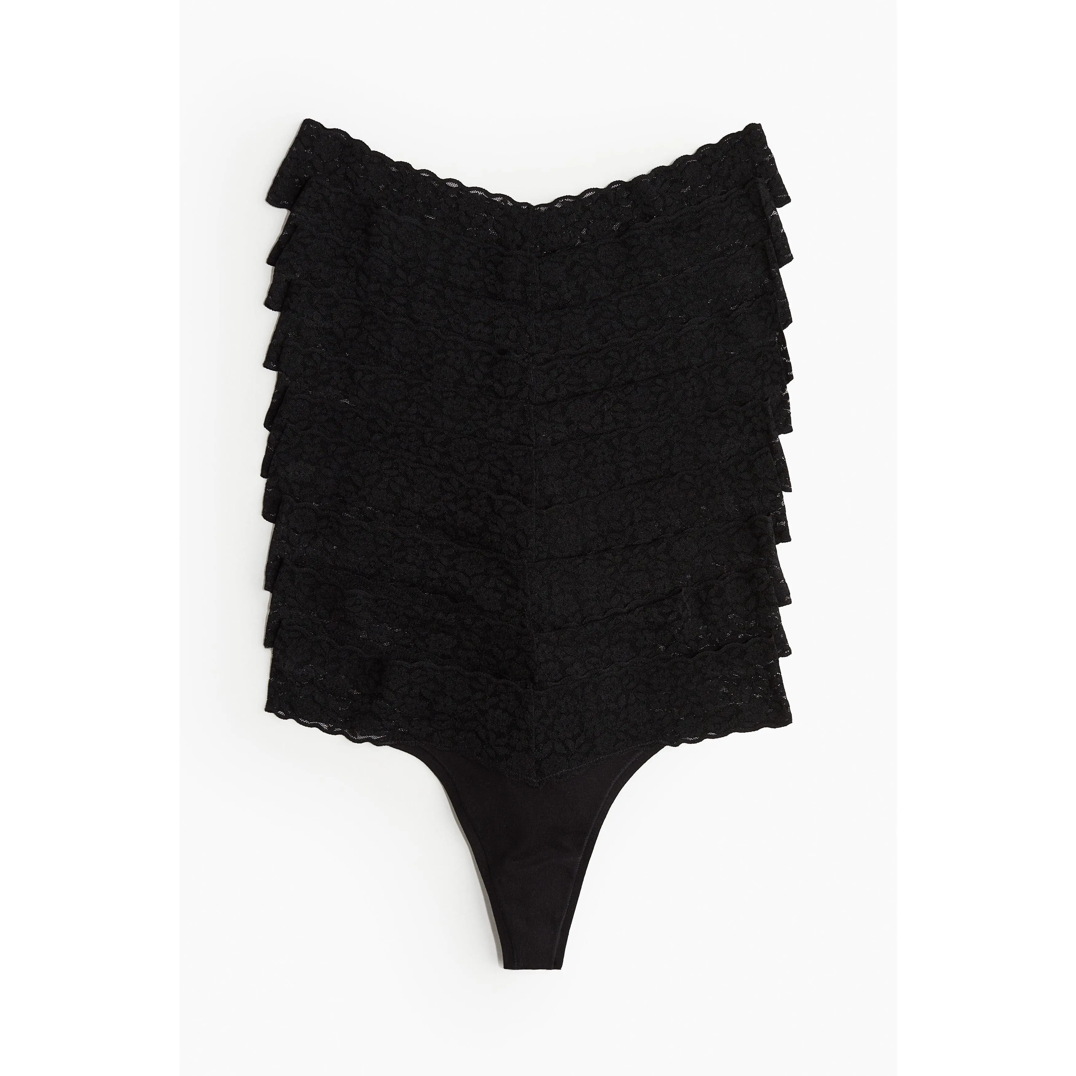 H&M 10-pack lace thong briefs