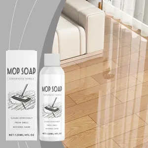 Deep Cleaning Floor Mop Cleaner, Hardwood & Tile Brightening Polish, Daily Care Cleaning Agent, Enhances Shine, Easy Maintenance