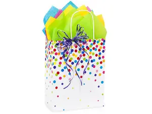 Rainbow Confetti Gift Bag - Cub