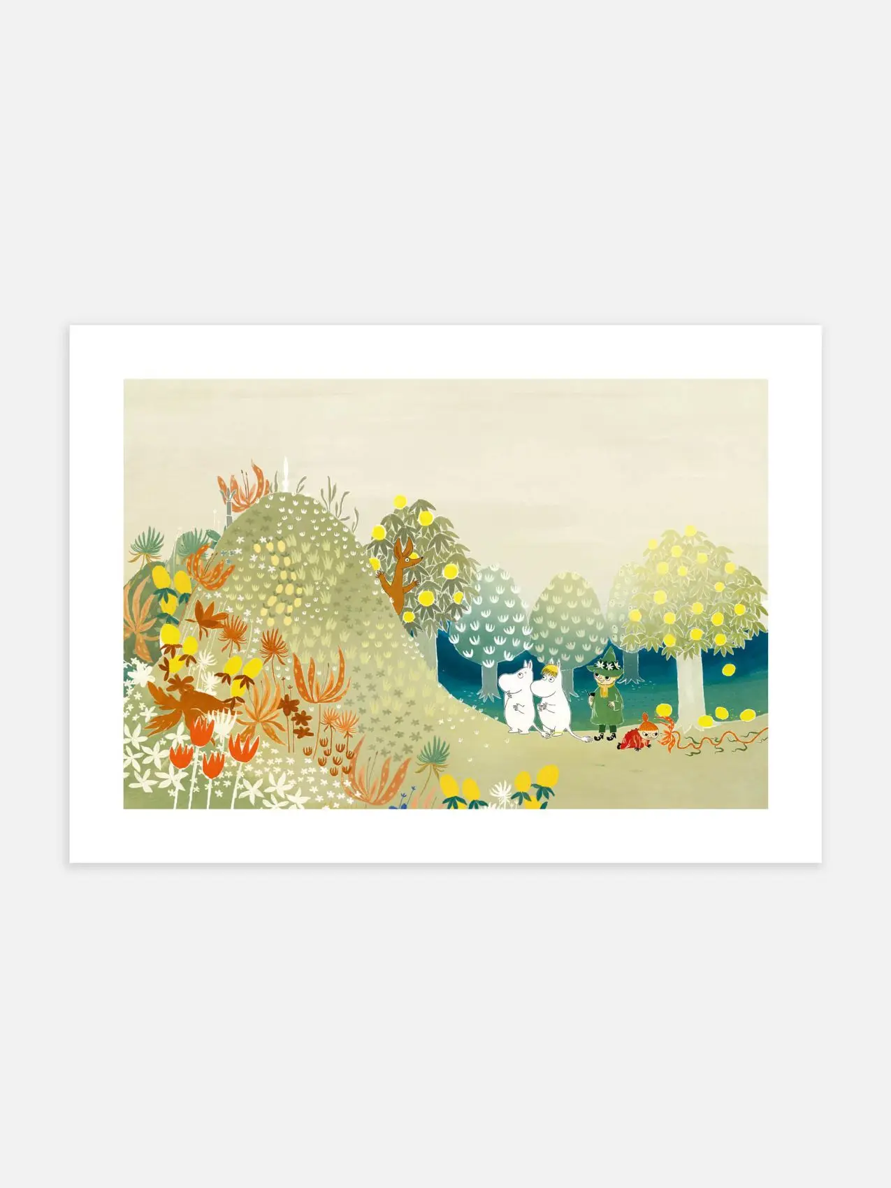 [UNFRAMED POSTER] Jungle in the Moominvalley Poster