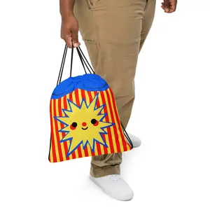 Clown Burst Drawstring bag
