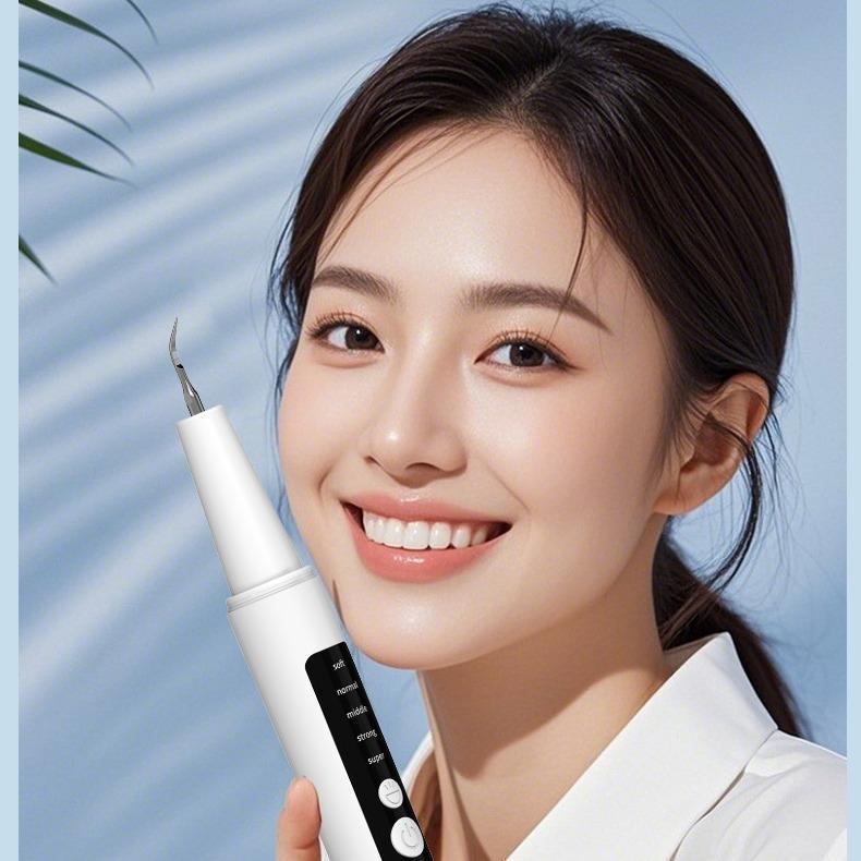 Oral Plaque/Tartar Remover for Teeth, Electric Tooth Cleaner Tartar Remover for Teeth with LED Light,5 Modes Rechargeable Teeth Cleaning Kit with Dental Tools, 3 Replaceable Heads Pet Safe Use Removable Adjustable