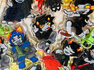 Homestuck Trolls Acrylic Keychains