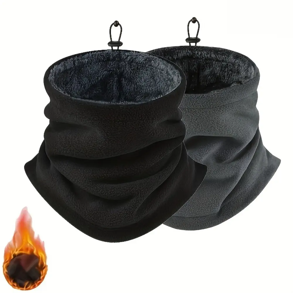 Outdoor Windproof and Warm Face Mask, Thermal Ski Mask, Cycling and Skiing Fleece Neck Warmer, Motorcycle Outdoor Gear Fleece Hood, Suitable for Skiing, Motorcycling, and Outdoor Sports Cold-Weather Protection.