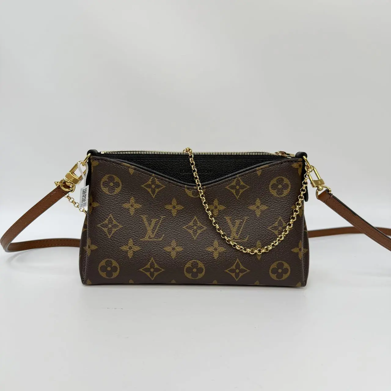 Pre-owned Louis Vuitton Pallas mini monogram K