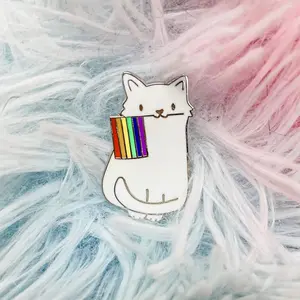 Paws for Pride Enamel Pin