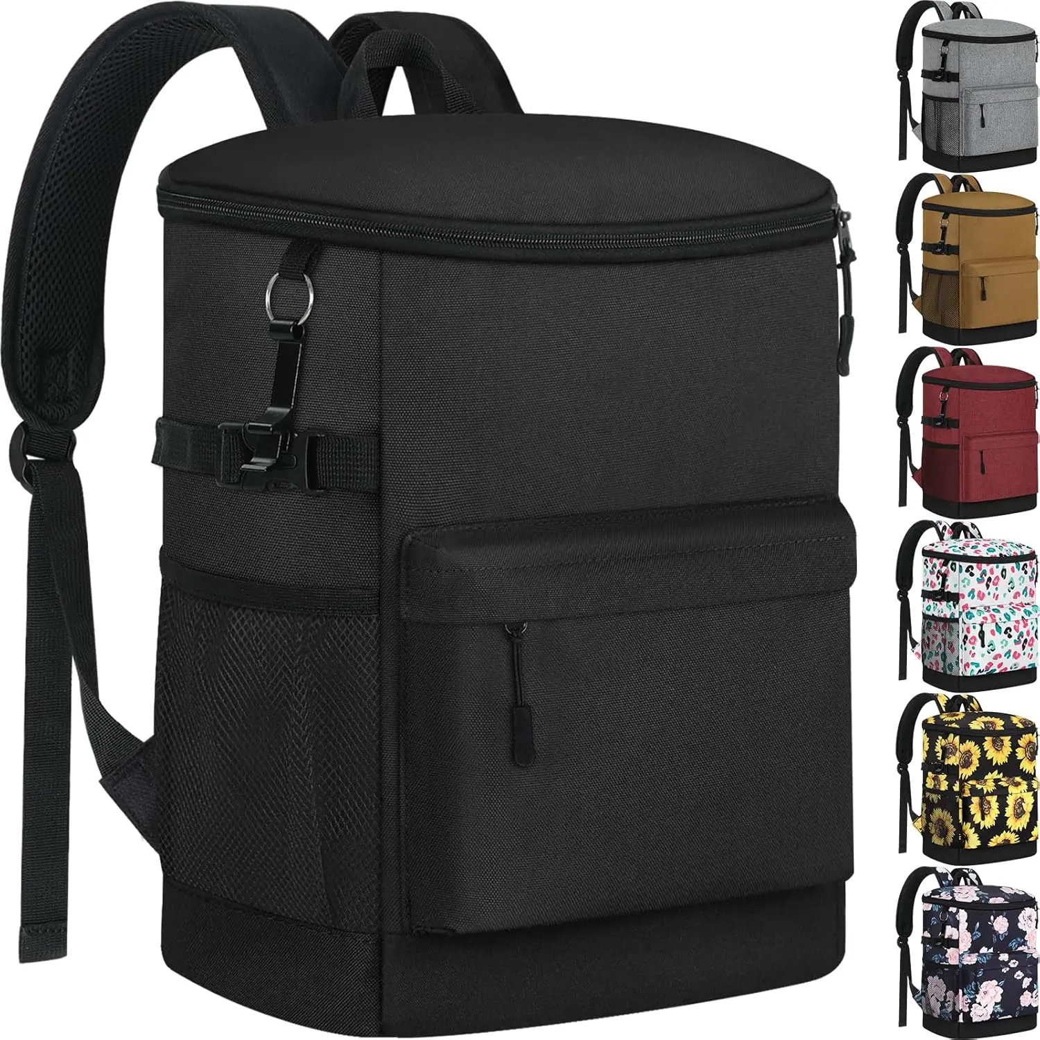 Cooler Backpack 33/40 Cans Soft Insulated Backpack Coolers | Leak Proof, Waterproof, Cooler Bag for Men Women, Ice Chest Backpack, Cooler Travel Beach Camping Hiking Picnic Bags