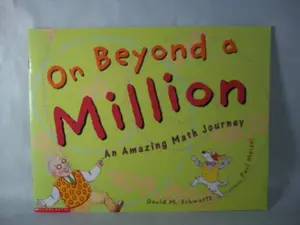 USED Book - On beyond a million: An amazing math journey by David M Schwartz (Paperback) - english