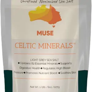 Muse Celtic Mineral Salt 0.5 Lb Flavor Calcium