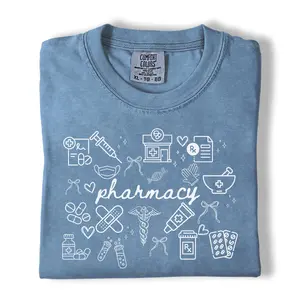 Comfort Colors Pharmacy Shirt, Pharmacist Shirt, Gift for Pharmacists